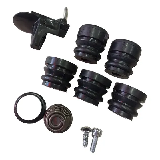Set De 7 Piezas De Bujes Amortiguadores Motosierras Chinas