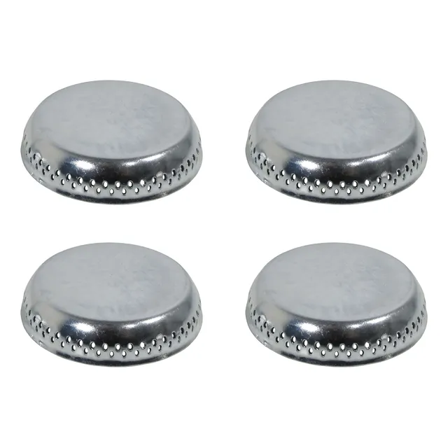 4 Tapas Para Mechero Martiri New Lujo Modelo Actual Cromada