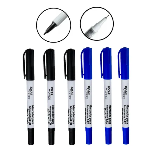 カーペンターKLL60 Marcador Permanente Pentel N860-c Ponta Chanfrada - Azul