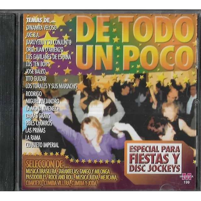 De Todo Un Poco Musica Especial Para Fiestas Y Dj Magenta Cd