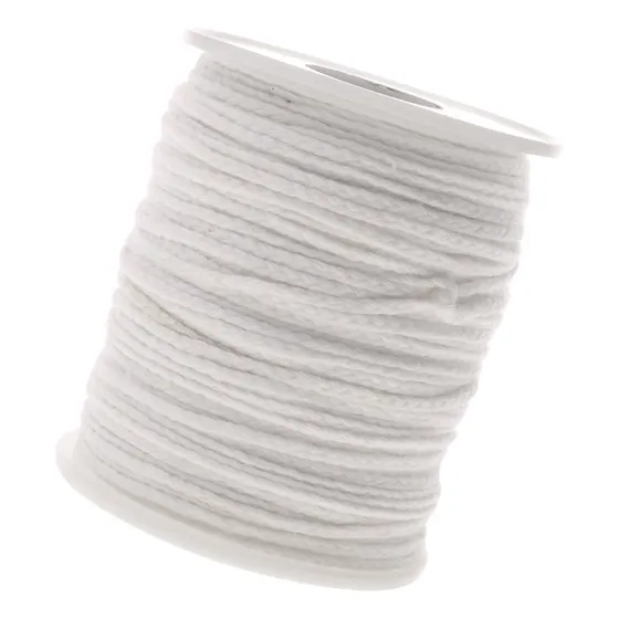 1x Vela Mecha Plana Redonda Mecha De Aceite Bobina - 61m,