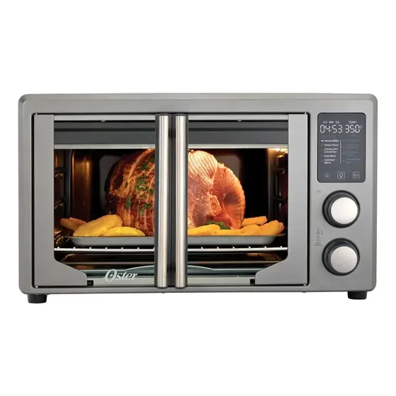 Horno Digital Con Freidora De Aire 42 Litros Tssttv42fddafns Plateado