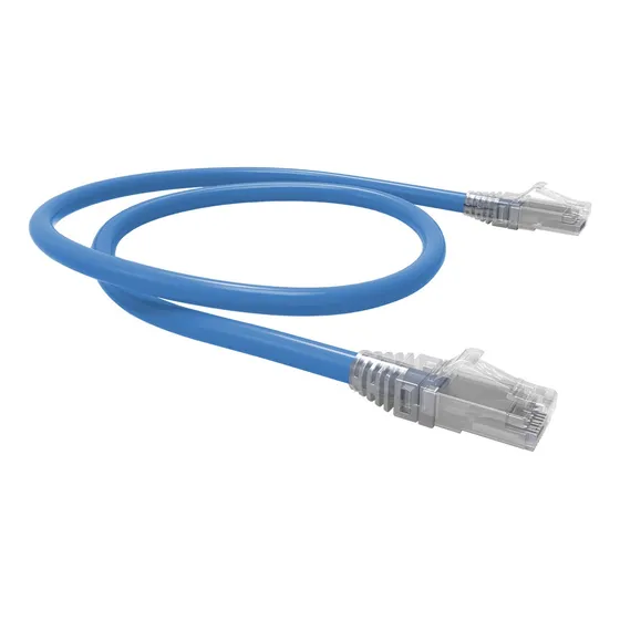 Cabo Rede Azul U/utp Cat.6 Cmx T568a/b 1,5 Metros Sohoplus