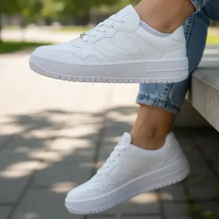 Vizzano Tenis Casual Feminino Vizzano Branco Plataforma Original