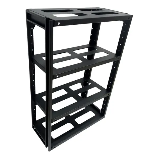 Rack De 4 Pisos Para Banco De Baterías Metalnet