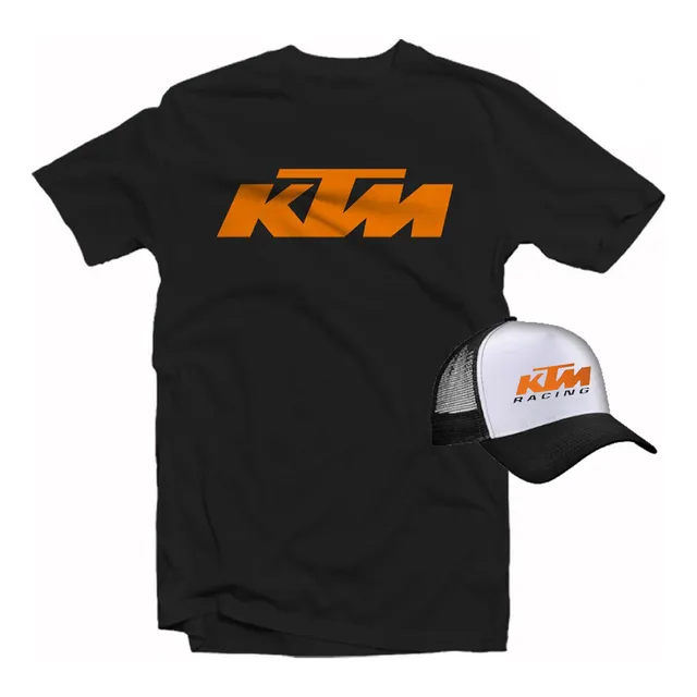 Franela Moto Ktm Combo Mas Gorra Unisex