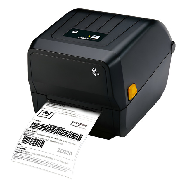 Impressora De Etiqueta Zd220 Zebra Nova Gc420t Preto