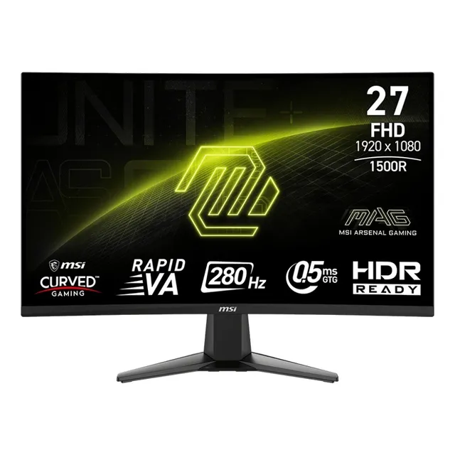 Monitor Gamer Curvo Msi 27 Fhd 280hz 0.5ms Mag 276cxf Color Negro