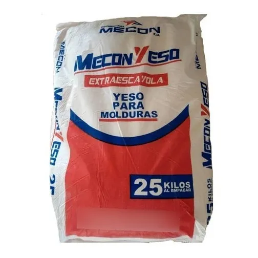 Yeso Por Saco De 25 Kilos Mecon Yeso 