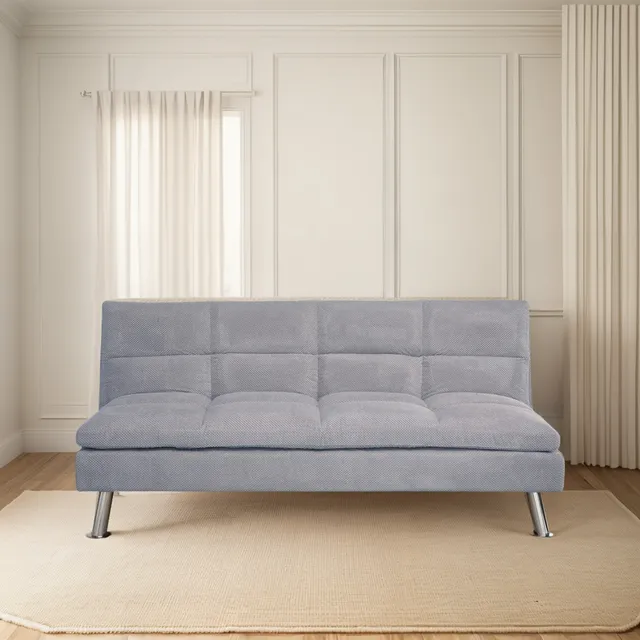Sofa Cama 2 Plazas Sillon Juego De Living En Tela