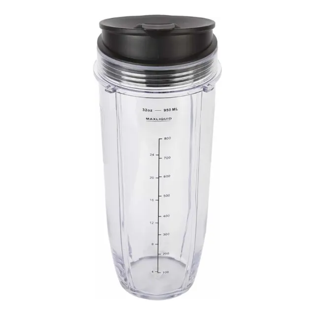 Vaso Jarra Para Licuadora Ninja 32 Onzas Con Tapa