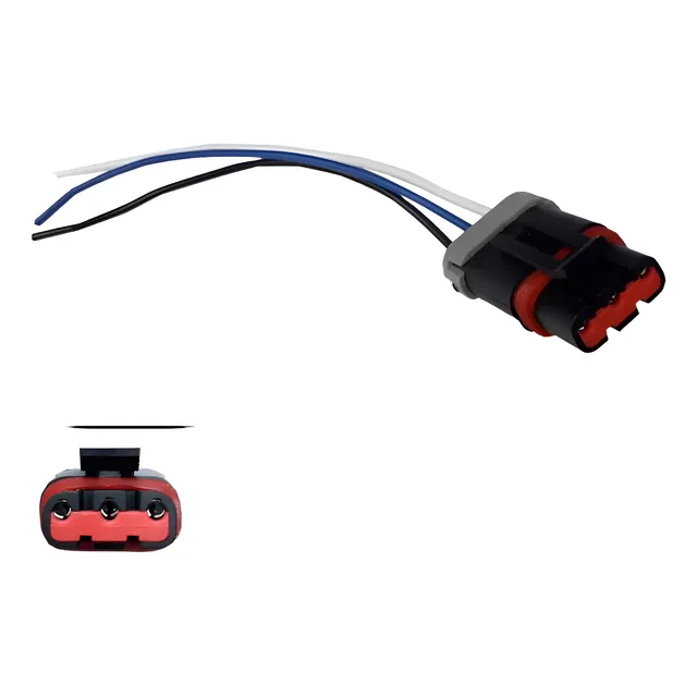 Conector Bobina Stratus Neon 3 Pin Redondo