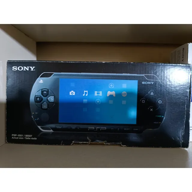 Playstation Portable Psp 1001 1000 + Estuche Y Accesorios