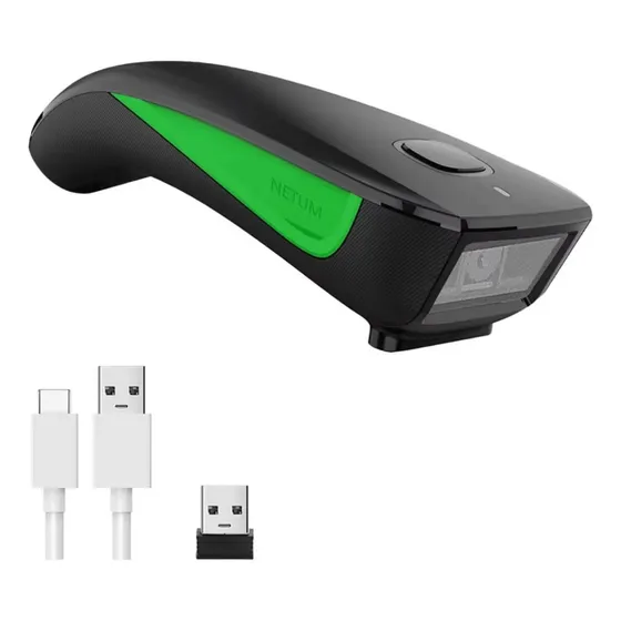 Lector de código de barras Netum ML-NT-C740 USB 1D 5V verde