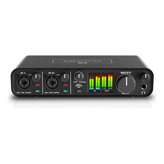 Interfaz De Audio Motu M4 4x4 Usb-c Con Rango Dinámico De 12 Interfaz De Audio Motu M4 4x4 Usb-c Con Rango Dinámico De 12