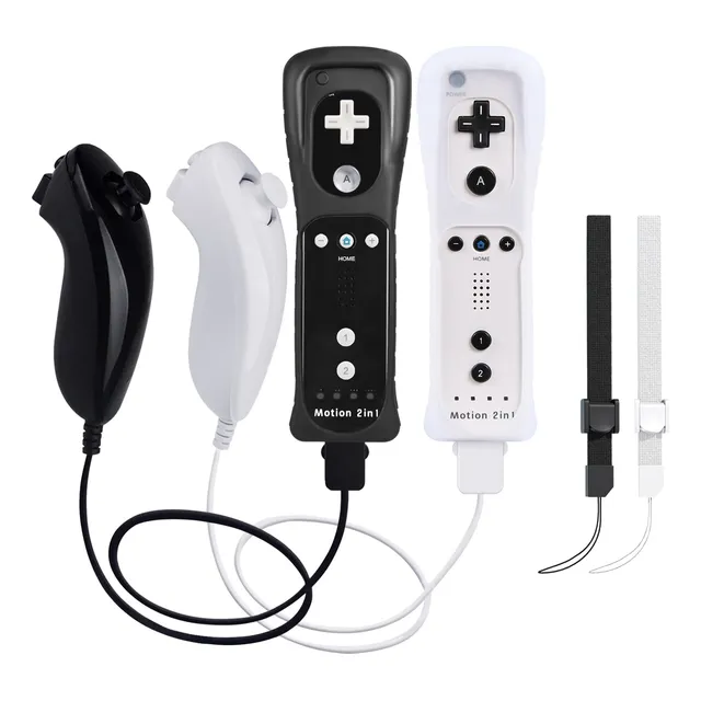 2 Pack De Controles Wii Con Motion Plus, Incluye Mandos Wii 