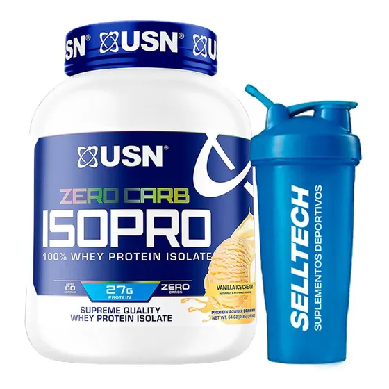 Proteína Usn Isopro 4 Lb Vainilla + Shaker