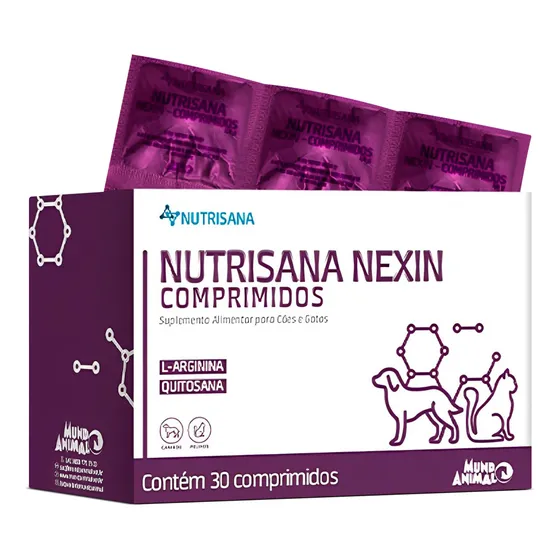 Suplemento Alimentar Nutrisana Nexin Cães/ Gatos Compr 60g