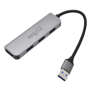 Hub Usb De 4 Puertos Usb 3.0 Nisuta Nsuh045a Hub Usb De 4 Puertos Usb 3.0 Nisuta Nsuh045a