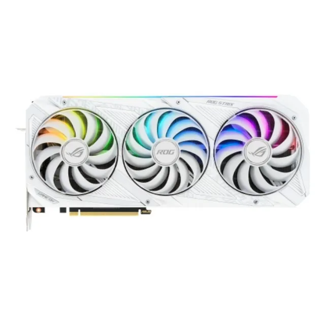 Tarjeta de video Nvidia Asus ROG Strix GeForce RTX 30 Series RTX 3090 White Edition 24GB
