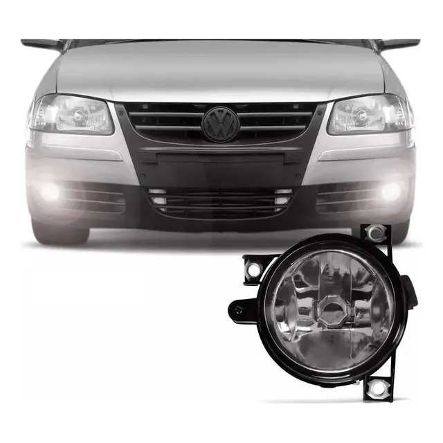 Faro Auxiliar Antiniebla P/ Gol Power - 4 2006 2007 2008 2009 2010 2011 2012 2013 2014