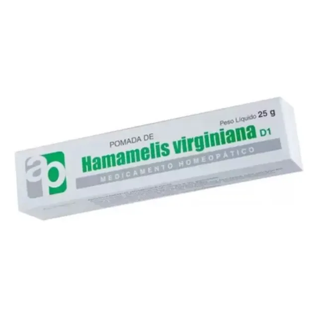 Pomada De Hamamelis Virginiana 25g Almeida Prado