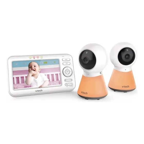 Monitor De Bebe Vtech Con 2 Camaras Con Vision Nocturna
