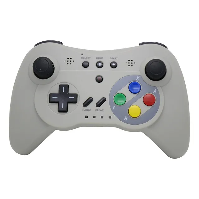 Gamepad Inalámbrico 3 Nexilux Para Wii U, Gris