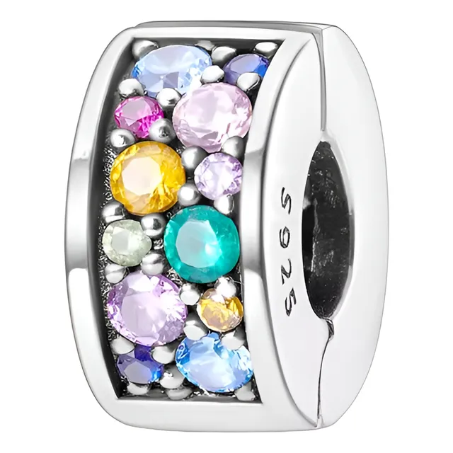 Charmdije Para Pulsera Aptos Pandora Piedras Colores Stras