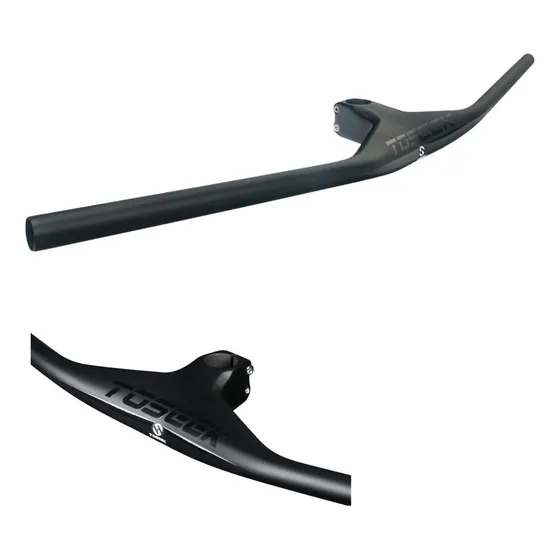 Guidão Carbono Toray 760mm Mtb Mesa Integrado Toseek Genuíno