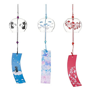 3pcs Campanas De Viento Japonesas Regalo De Cumpleaños. 3pcs Campanas De Viento Japonesas Regalo De Cumpleaños.