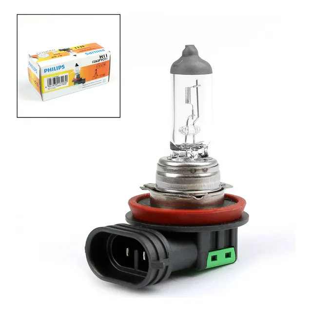 Lámpara Halógena Philips Premium Vision H11 De 12 V Y 55 W