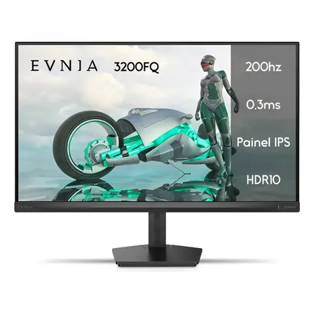 Monitor Gamer Phillips de 23.8" Full HD IPS com 200Hz