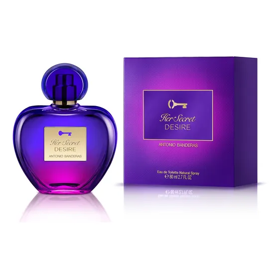 Perfume Antonio Banderas Desire Dama 80 Ml Eau De Toilette
