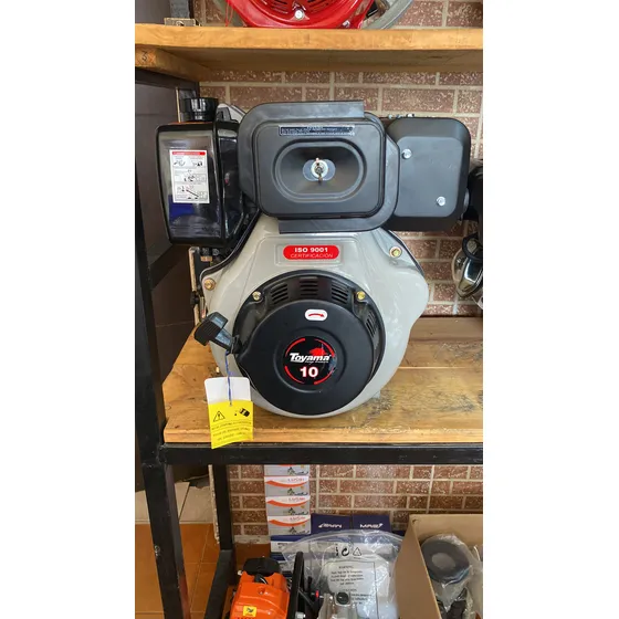 Motor Diésel De 10hp, Eje Rosca Cuña 1 , Marca Toyama