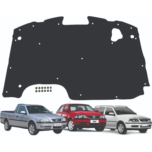 Forro Capo Gol Parati Saveiro G3  G4 Autoadesivo + Grampos
