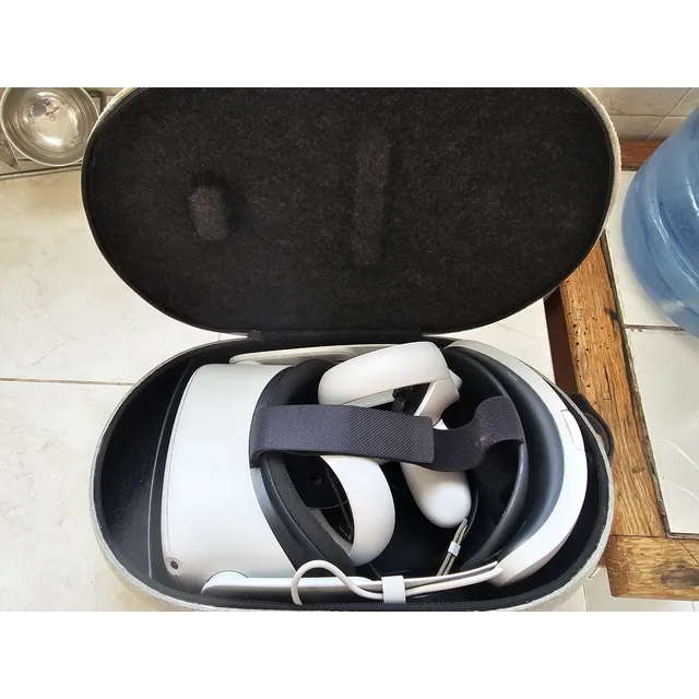 Oculus Quest 2 Vr 256gb Elite Strap +batería Extra Y Estuche