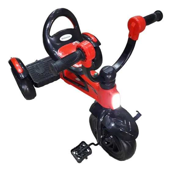 Triciclo Para Niños  Luces  Y Musica  Marco De Hierro