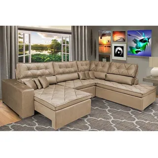 Sofa D Canto RetrĂĄtil, ReclinĂĄvel Cama Inbox Platinum Castor Sofa D Canto RetrĂĄtil, ReclinĂĄvel Cama Inbox Platinum Castor