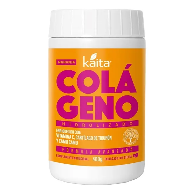 Colágeno Hidrolizado Con Cartilago Kaita - Naranja 400gr.