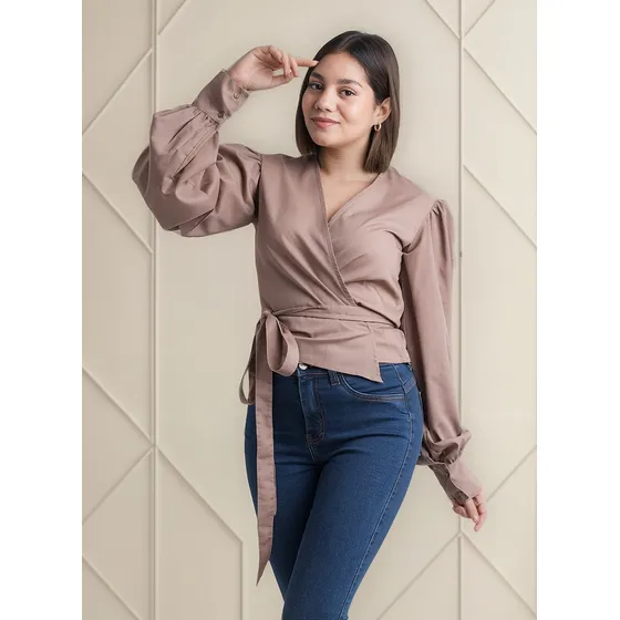 Blusa Katrina - Nébula - Topo