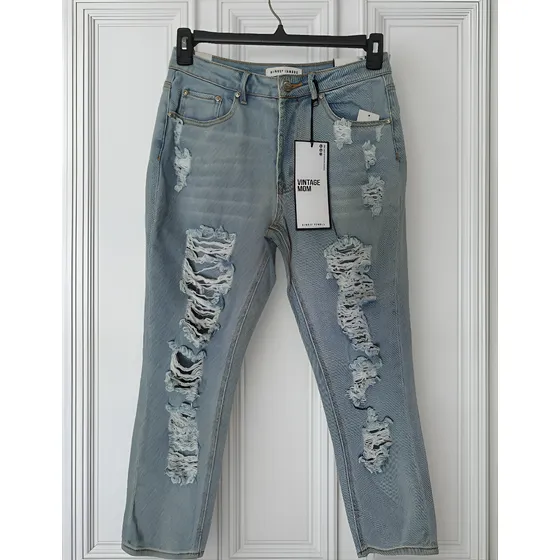 Jean Mom Dama Almost Famous Importado Usa