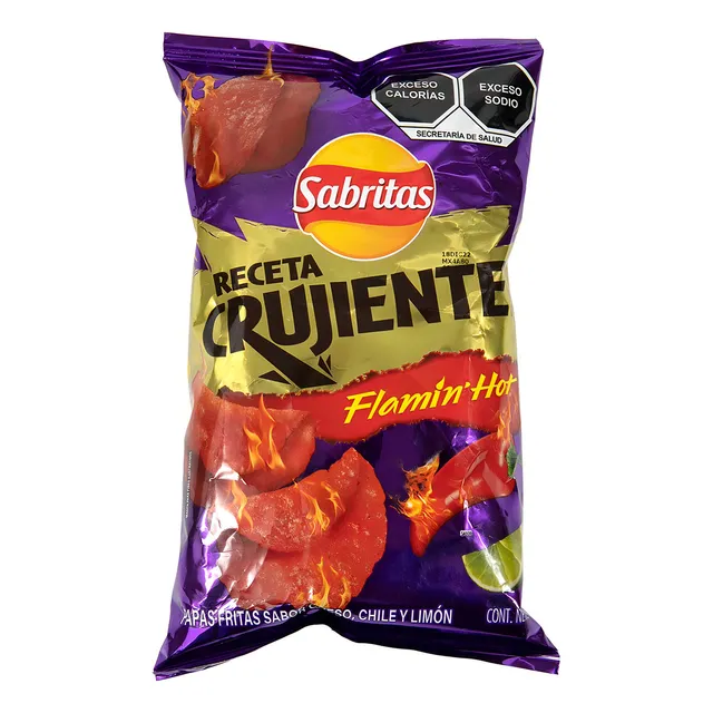 Sabritas Receta Crujiente Flamin Hot 41g