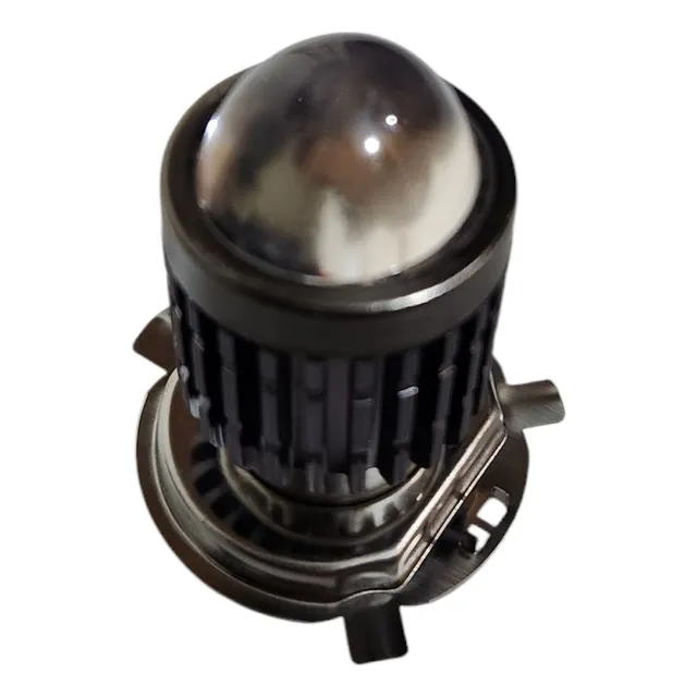Lampara Led Moto Lupa Bicolor Blanca Ambar Pura Potencia