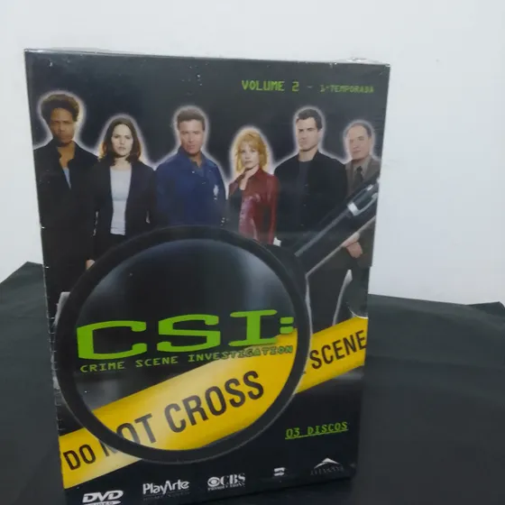 Dvd Box Csi Volume 2 Temporada 1 Lacrado