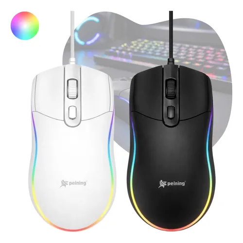 Mouse Gamer 7d Led Rgb 4800 Dpi Ajustável 7 Botões C/ Fio