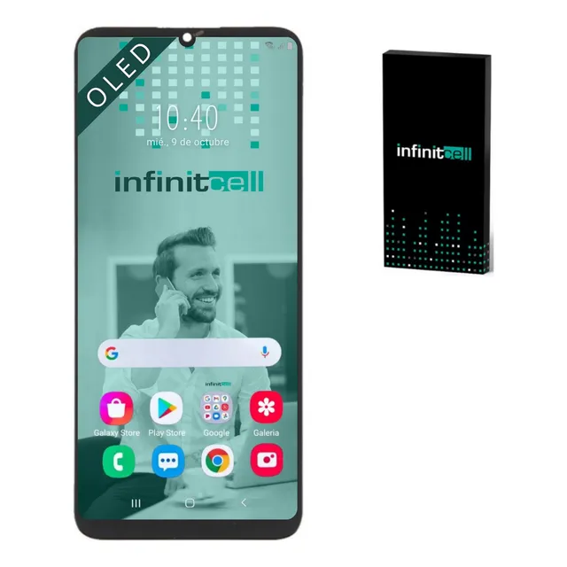Modulo Pantalla Para Samsung A50 A505 Con Marco Calidad Oled