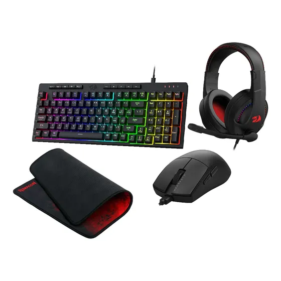Kit Combo Teclado Mouse Gamer Rgb Gaming Redragon Usb