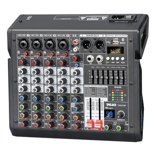 Mezcladora Profesional 6 Canales Tklbls Tds6 Bluetooth Usb Mezcladora Profesional 6 Canales Tklbls Tds6 Bluetooth Usb