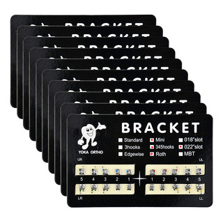 10 Kits Brackets Mini Para Roth 0.022 Hooks 3-4-5 Falsos 10 Kits Brackets Mini Para Roth 0.022 Hooks 3-4-5 Falsos